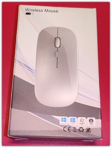Uusi, ohut ja kevyt optinen langaton 2.4G/Bluetooth-hiiri