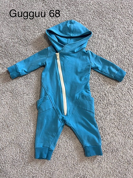 Gugguu vaaleansininen/turkoosi jumpsuit /haalari 68