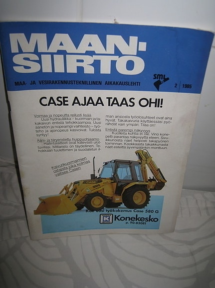 MAANSIIRTO maa-ja vesirakennusteknillinen aikakauslehti 2/85