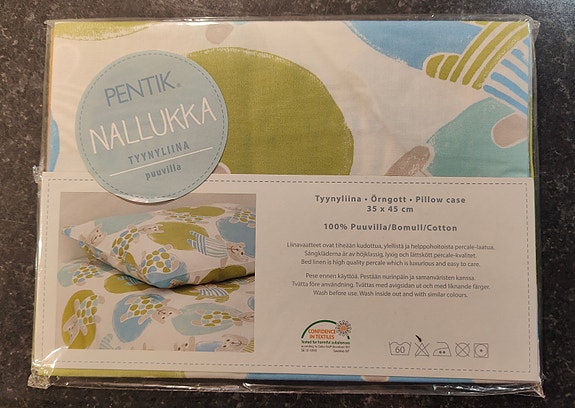 Pentikin lasten tyynyliina Nallukka