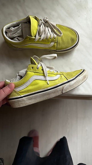 Vans Old School tennarit, 35, keltavihreä