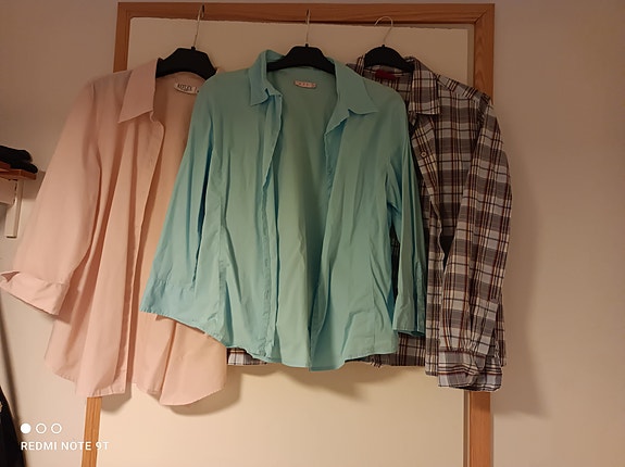 Kauluspaitoja, 3 kpl, Viirinkangas, Rovaniemi, mmm