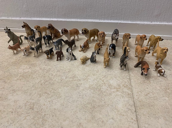 Schleich koirat ja kissat