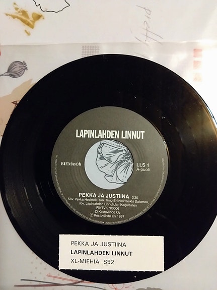 Lapinlahden Linnut 7" Pekka ja Justiina