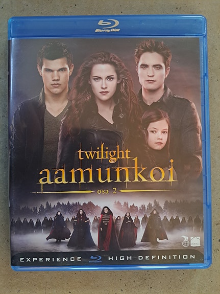 Twilight aamunkoi osa 2 bluray