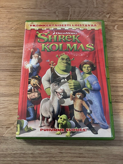 Shrek 3 dvd