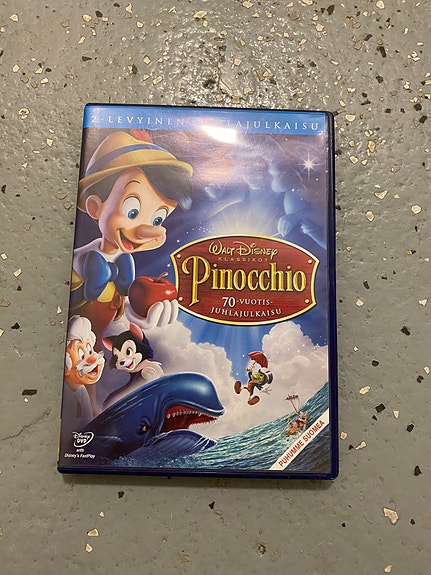 Pinocchio dvd