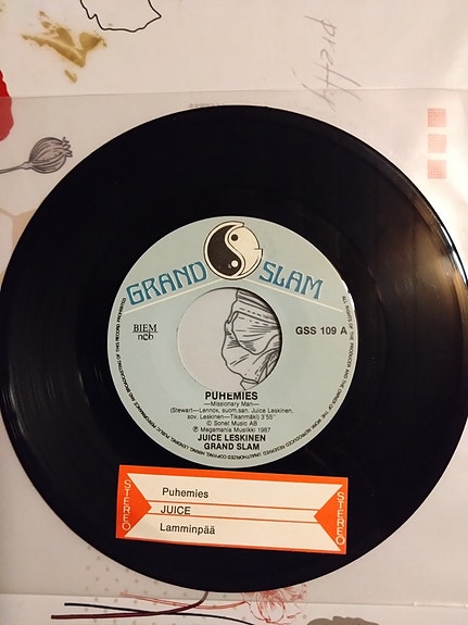 Juice Leskinen Grand Slam 7" Puhemies
