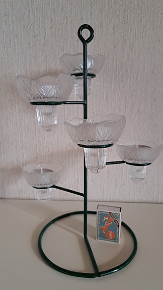 Kynttilänjalka Kuusi Riihimäen Lasi