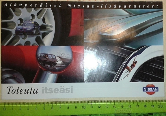 Alkuperäiset Nissan lisävarusteet. Toteuta itseäsi -2001?