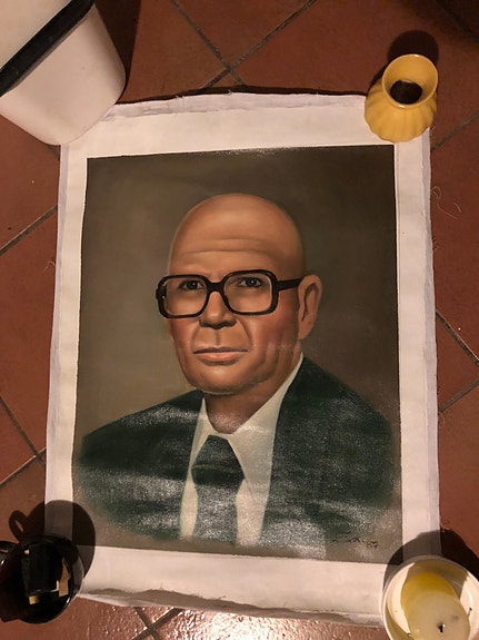 Taidemaalaus Urho Kekkosesta