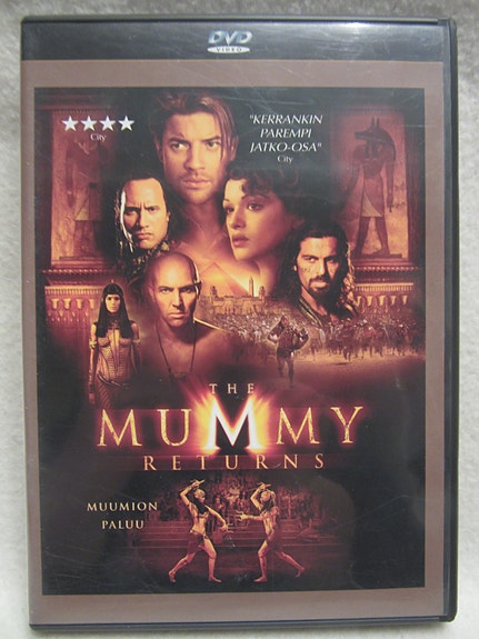 Muumion paluu dvd