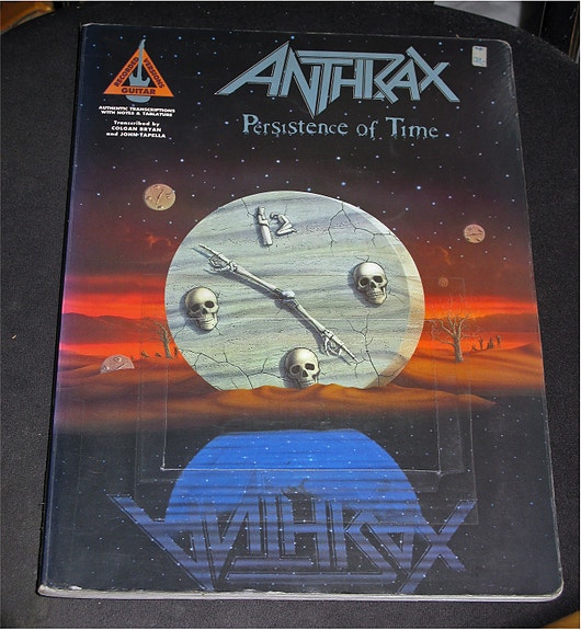 Anthrax: Persistence of Time nuottikirja
