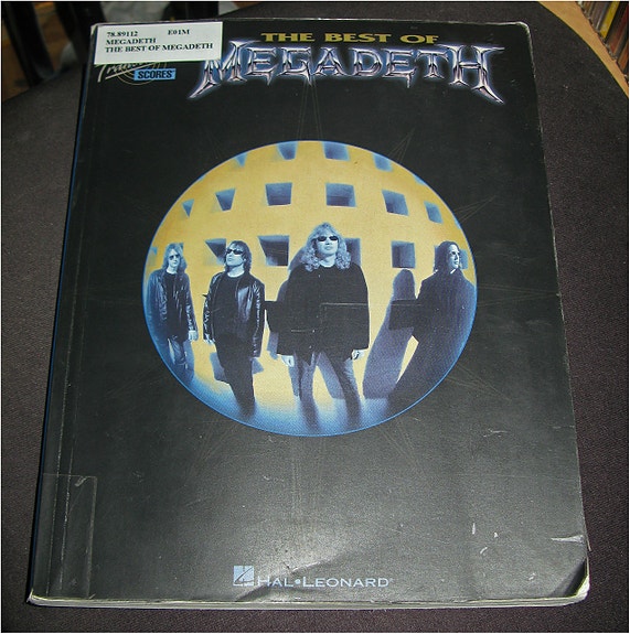 Megadeth: The Best of Nuottikirja