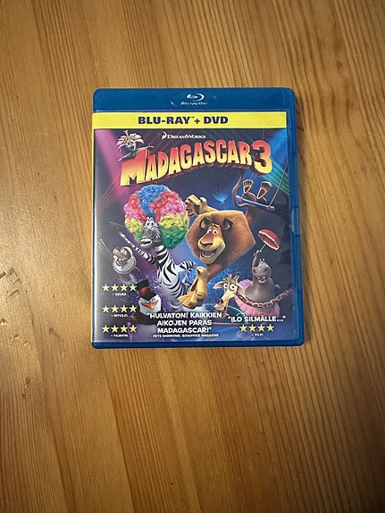 Madagascar 3  blu-ray