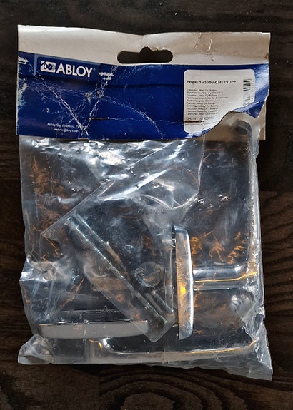 Nosto-oven käyntioven painike, ABLOY PRIME 15/30/0650 ms cr
