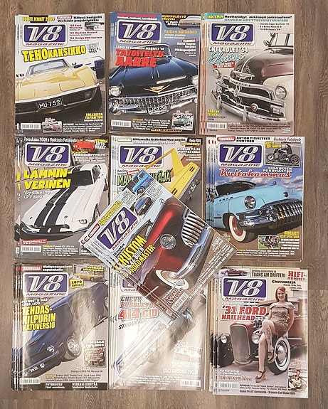 V8 Magazine lehtiä 2009