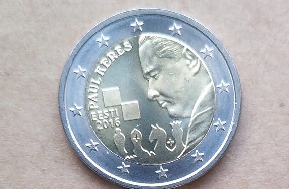 Viro 2 euro juhlakolikko