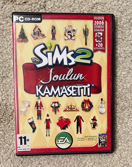 Sims2 joulun kamasetti