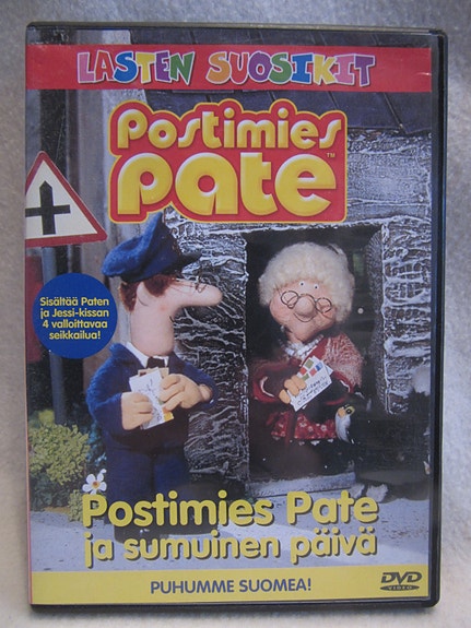 Postimies Pate ja sumuinen päivä dvd