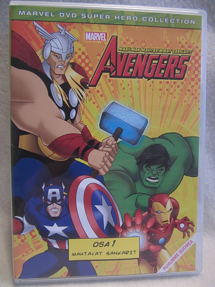 Marvel Avengers osa 1 dvd