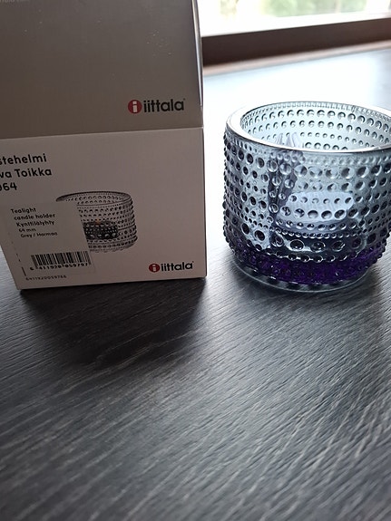 Iittala kastehelmi harmaa