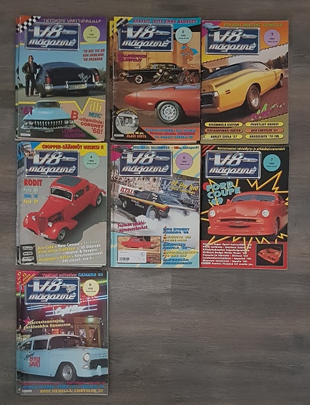 V8 Magazine lehdet 1992.