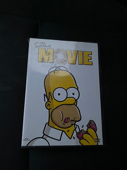 The Simpsons movie dvd