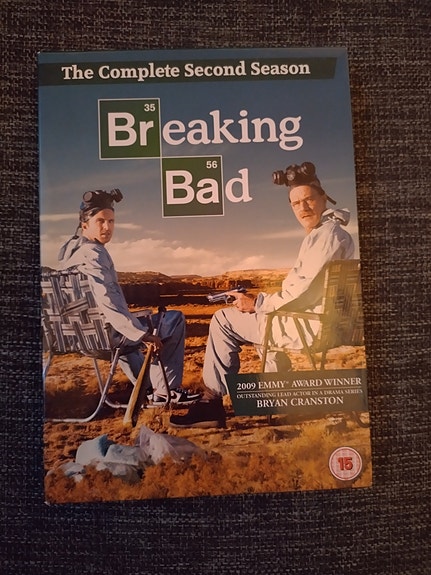 Breaking Bad 2. kausi DVD:llä