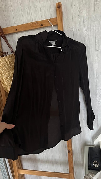 H&M premium Quality silkki paita, 36