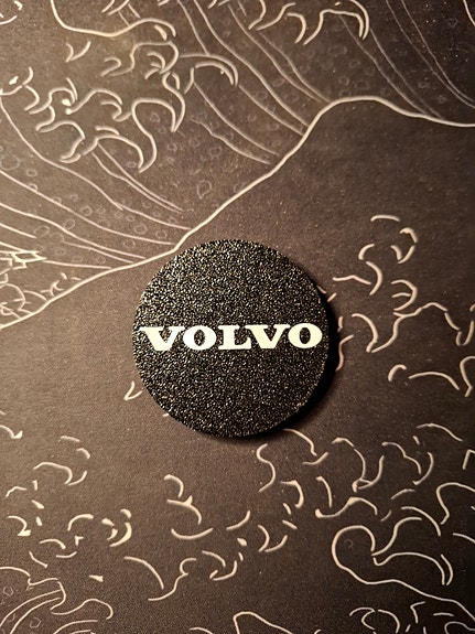 VOLVO ralliratin merkki 55mmø