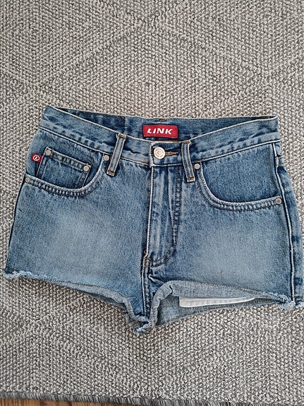 Farkku shortsit