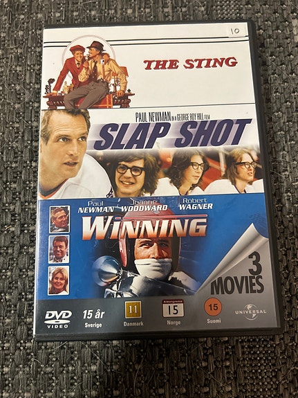 DVD: Sting / Slap Shot / Winning