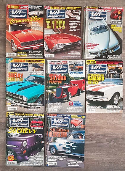 V8 Magazine lehdet 1997.
