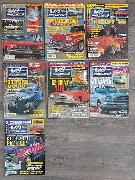 V8 Magazine lehdet 1995.
