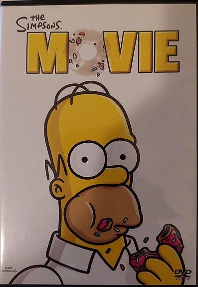 The Simpsons Movie DVD