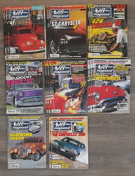 V8 Magazine lehdet 1996.
