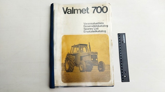 Valmet 700 varaosaluettelo alkuperäinen