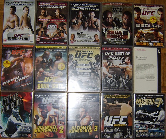 UFC dvdeitä