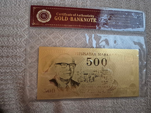 Kullattu Kekkosen 500 mk