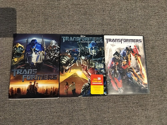 Transformers elokuvat 1-3