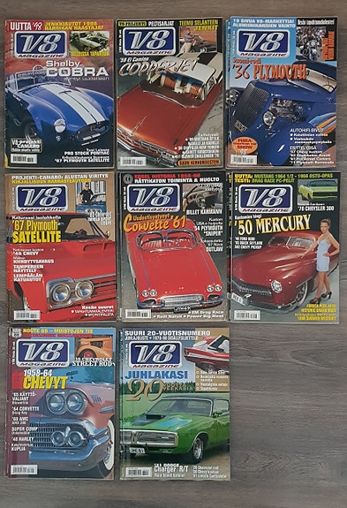 V8 Magazine lehdet 1998.