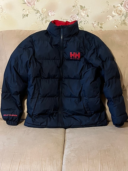 Helly Hansen kaksipuoleinen käännettävä toppatakki koko: L.