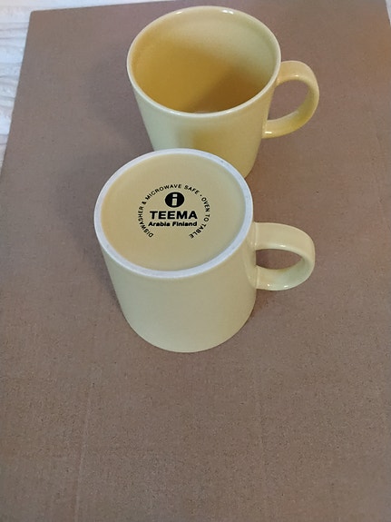 Teema mukit  3dl keltainen