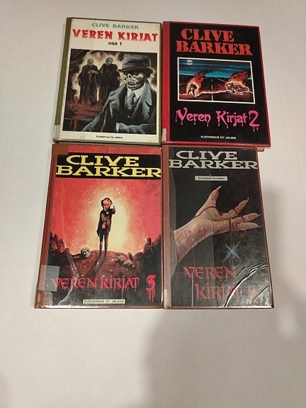 Clive Barker: Veren kirjat 1-4
