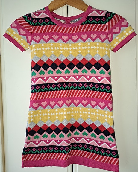 Tytön neulemekko 110/116