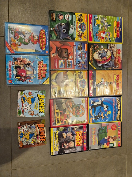 Lasten DVD-levyt