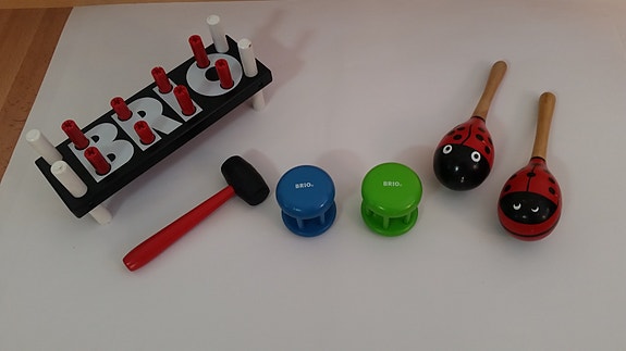 Brio puulelut hakka, 2kpl kulkushelistin