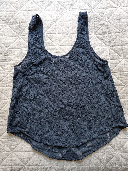Abercrombie kids pitsinen toppi M (8v, n128-134cm)