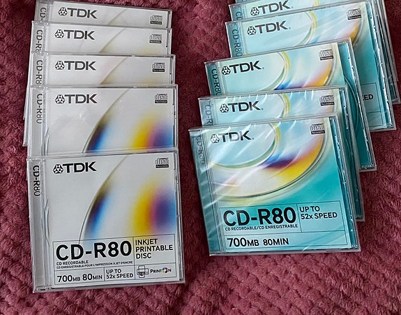 Tyhjät CD-levyt